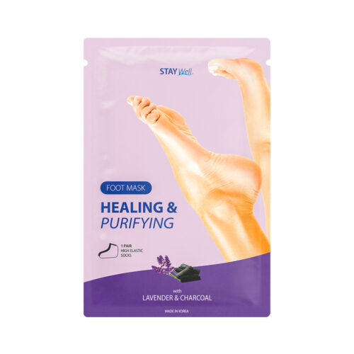 Lavender & Charcoal Healing & Purifying Foot Mask