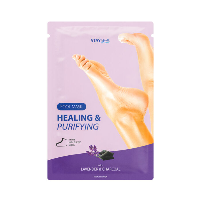 Lavender & Charcoal Healing & Purifying Foot Mask