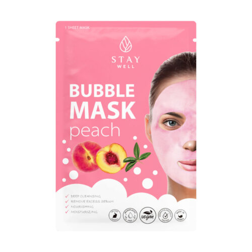 Peach Deep Cleansing Bubble Mask