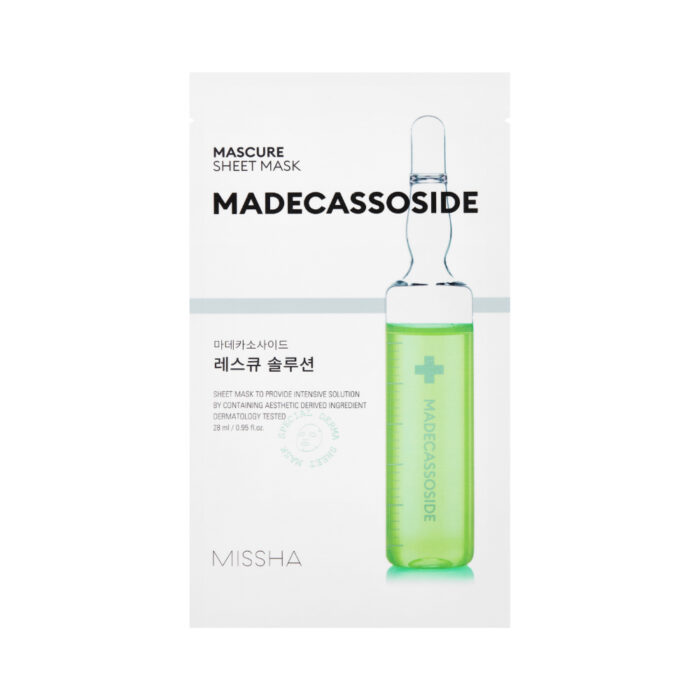 Mascure Rescue Solution Sheet Mask - Madecassoside