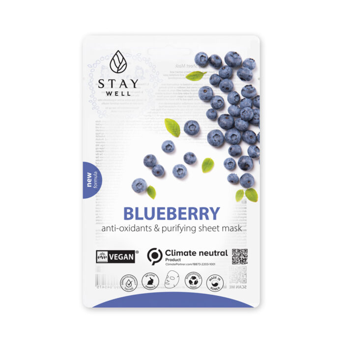 Blueberry Vegan Sheet Mask