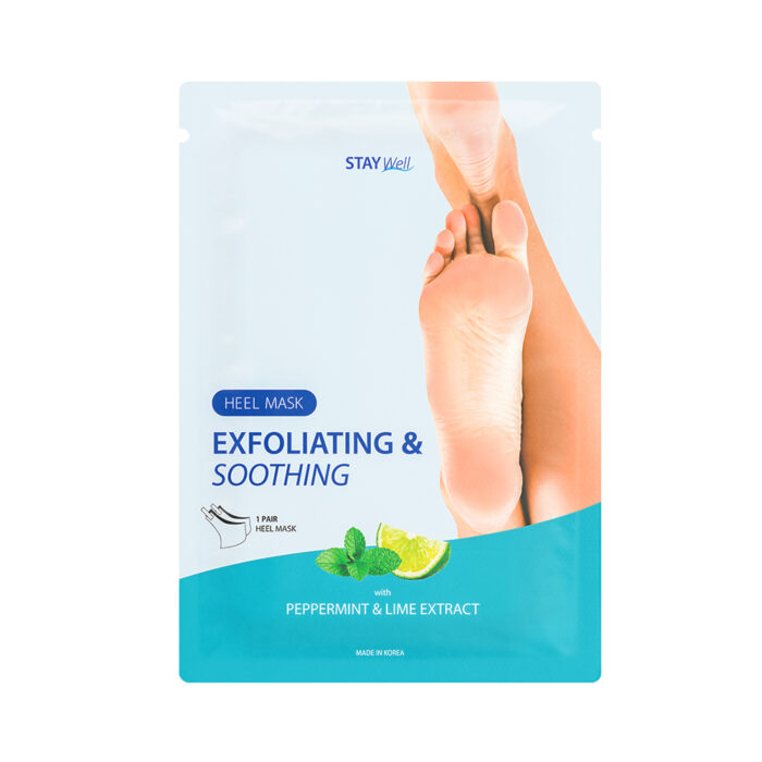 Peppermint & Lime Exfoliating & Soothing Heel Mask
